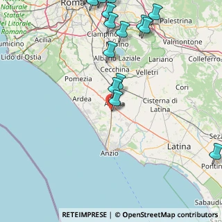 Mappa SS  Nettunense km 23, 04011 Aprilia LT, Italia (26.24111)