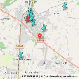 Mappa Strada Regionale 148 Pontina, 04011 Aprilia LT, Italia (2.57364)