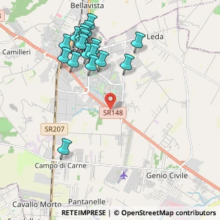 Mappa Strada Regionale 148 Pontina, 04011 Aprilia LT, Italia (2.51316)