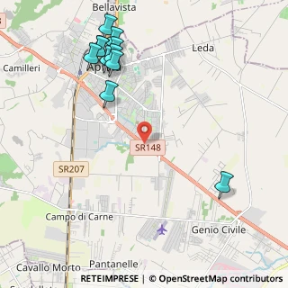 Mappa Strada Regionale 148 Pontina, 04011 Aprilia LT, Italia (2.74455)