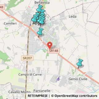 Mappa Via Nicola Ricciotti, 04011 Aprilia LT, Italia (2.65818)
