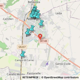 Mappa Via Nicola Ricciotti, 04011 Aprilia LT, Italia (2.4475)