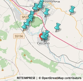 Mappa Via Domenico Messerville, 03023 Ceccano FR, Italia (4.118)