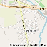 Map Cisterna di Latina