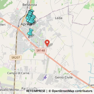 Mappa Via Palmi, 04011 Aprilia LT, Italia (2.89455)