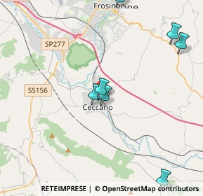 Mappa VIA FABRATERIA VETUS, 03023 Ceccano FR, Italia (6.04091)