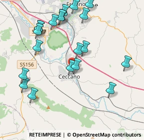 Mappa VIA FABRATERIA VETUS, 03023 Ceccano FR, Italia (4.784)