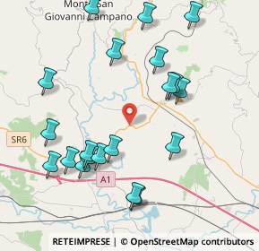 Mappa Via Collenoci, 03032 Arce FR, Italia (4.6705)