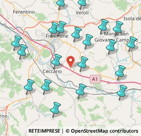 Mappa Via S Maria, 03020 Arnara FR, Italia (10.0635)