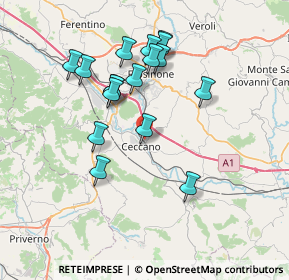 Mappa SR 637, 03023 Ceccano FR (7.23176)