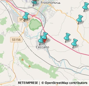 Mappa SR 637, 03023 Ceccano FR (5.94545)