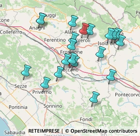 Mappa SR 637, 03023 Ceccano FR (15.5715)