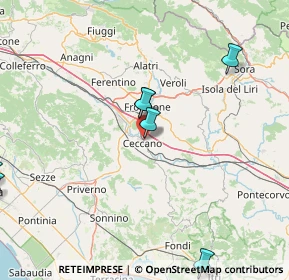 Mappa SR 637, 03023 Ceccano FR (32.845)