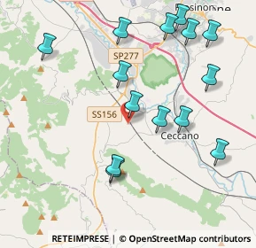 Mappa Via Celleta, 03023 Ceccano FR, Italia (4.67)