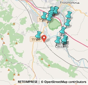 Mappa Via Celleta, 03023 Ceccano FR, Italia (4.08)