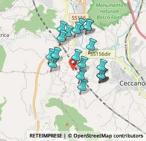 Mappa Via Celleta, 03023 Ceccano FR, Italia (1.4875)