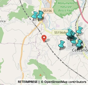 Mappa Via Celleta, 03023 Ceccano FR, Italia (2.5125)