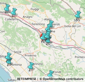 Mappa Via Celleta, 03023 Ceccano FR, Italia (19.06538)