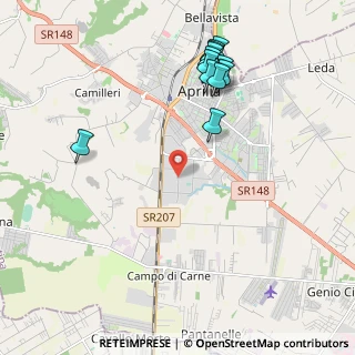 Mappa Via dell'Industria, 04011 Aprilia LT, Italia (2.42667)