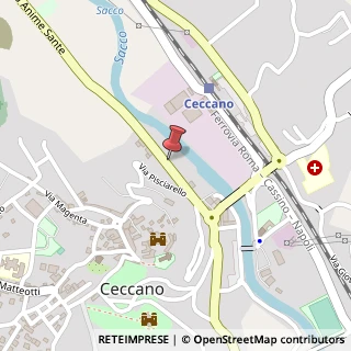 Mappa 1 Vicolo Gizzi, Ceccano, FR 03023, 03023 Ceccano FR, Italia, 03023 Ceccano, Frosinone (Lazio)