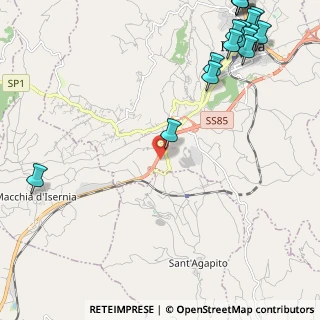Mappa Via Europa Unita 48 Alle spalle motorizzazione civile bivio, 86070 Sant'Agapito IS, Italia (3.66706)
