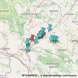 Mappa Via Europa Unita 48 Alle spalle motorizzazione civile bivio, 86070 Sant'Agapito IS, Italia (8.37667)
