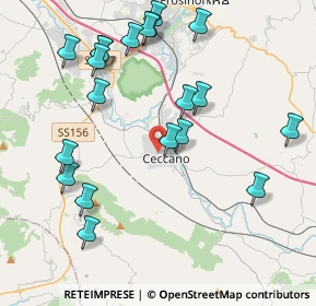 Mappa Via Boschetto, 03023 Ceccano FR, Italia (4.815)