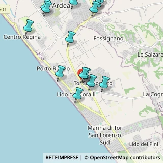 Mappa Viale San Lorenzo, 00040 Ardea RM, Italia (2.622)