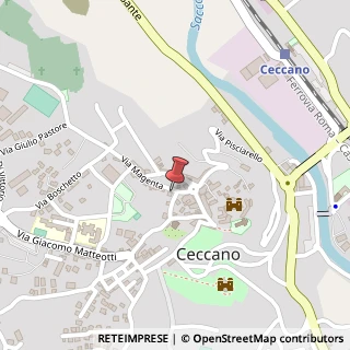 Mappa Via Magenta, 66, 03023 Patrica, Frosinone (Lazio)