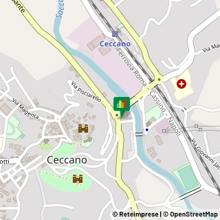 Mappa Piazza Berardi, 3, 03023 Ceccano, Frosinone (Lazio)