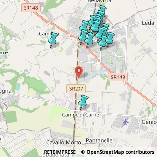 Mappa Via Nettunense Km, 04011 Aprilia LT, Italia (2.565)