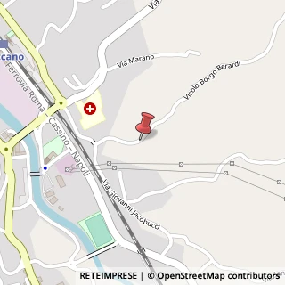 Mappa Vicolo Borgo Berardi, 38, 03023 Ceccano, Frosinone (Lazio)