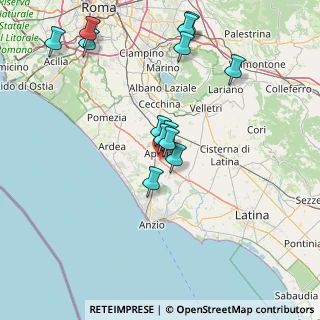 Mappa Via Pontina, 04011 Aprilia LT, Italia (16.44)