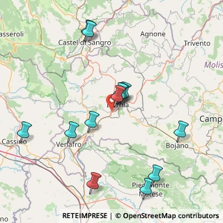 Mappa S.P. Ex S.S. 85 Venefrana 86070 Contrada, 86170 Isernia IS, Italia (17.72846)