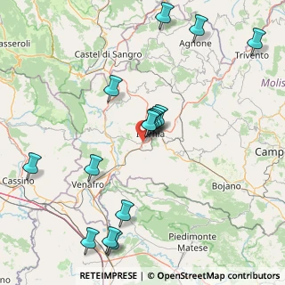 Mappa S.P. Ex S.S. 85 Venefrana 86070 Contrada, 86170 Isernia IS, Italia (18.86)