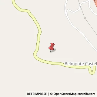 Mappa Via Umberto Primo, 20, 03040 Belmonte Castello, Frosinone (Lazio)