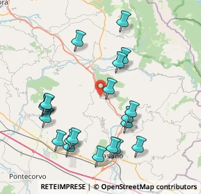 Mappa Via Umberto Primo, 03040 Belmonte Castello FR, Italia (8.98)