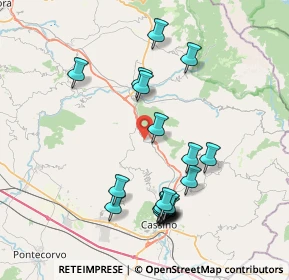 Mappa Via Umberto Primo, 03040 Belmonte Castello FR, Italia (8.395)