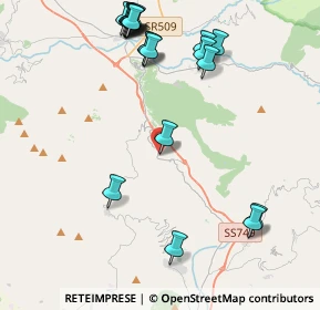 Mappa Via Umberto Primo, 03040 Belmonte Castello FR, Italia (5.294)