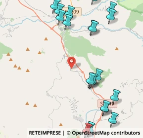 Mappa Via Umberto Primo, 03040 Belmonte Castello FR, Italia (5.765)