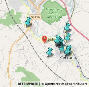 Mappa Strada Comunale Cirello Case d'Ercole, 03023 Ceccano FR, Italia (1.764)