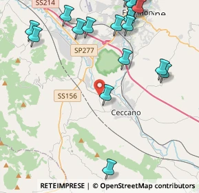 Mappa Strada Comunale Cirello Case d'Ercole, 03023 Ceccano FR, Italia (6.125)