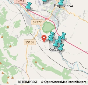 Mappa Strada Comunale Cirello Case d'Ercole, 03023 Ceccano FR, Italia (4.56182)