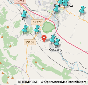 Mappa Strada Comunale Cirello Case d'Ercole, 03023 Ceccano FR, Italia (5.73917)