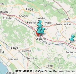 Mappa Strada Comunale Cirello Case d'Ercole, 03023 Ceccano FR, Italia (49.90778)