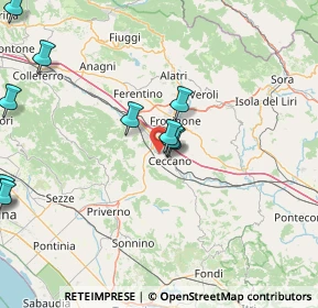 Mappa Strada Comunale Cirello Case d'Ercole, 03023 Ceccano FR, Italia (21.00818)