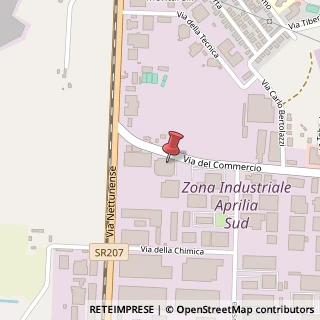 Mappa Via del Commercio, 19, 04011 Aprilia, Latina (Lazio)