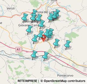 Mappa 03032 Arce FR, Italia (6.618)