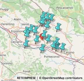 Mappa Arce, 03032 Arce FR, Italia (11.3165)