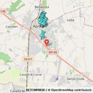 Mappa Via Pontina km 47.015, 04011 Aprilia LT, Italia (2.11364)